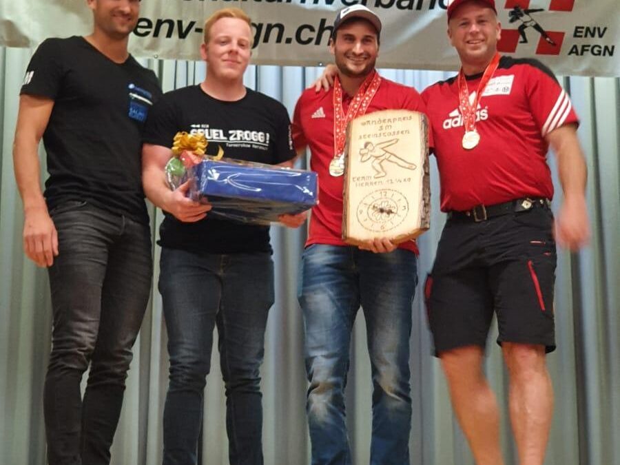 Erfolgreiche Herznacher Steinstösser an den Schweizermeisterschaften
